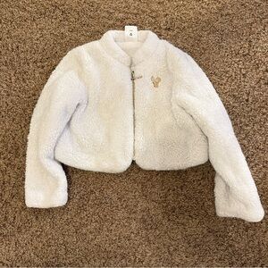 Fuzzy Minnie jacket